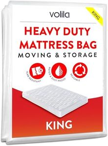 volila Funda Colchon Cama King (240 x 200 x 30cm) Funda De Colchón Impermeable, Funda Plastico Colchon Mudanza, Almacenamiento y Transporte - Protector Colchon Funda de Manchas, Daños, y Polvo