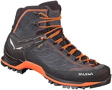 Salewa Ms Mtn Trainer Mid Gtx, Asphalt/Fluo Orange, 9, Male