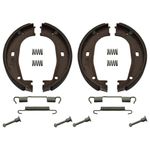 febi bilstein 31045 Brake Shoe Set for parking brake, with additional parts, pack of two