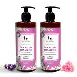 Heads Up For Tails Natural Tick & Flea Repellent Dog Shampoo - 200ml Each - Pack of 2