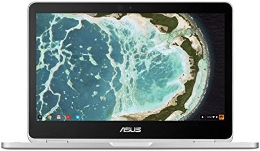 ASUS Chromebook Flip C302CA-DHM4 12.5-Inch Touchscreen Intel Core m3 with 64GB Storage and 4GB RAM Silver 12-12.99 inches