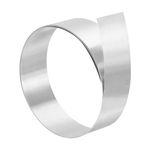 PATIKIL 2.5cm x1M Stainless Steel Foil Roll, 1pcs 304 Stainless Steel Flashing Roll Roofing Sheet Metal Roll 0.2mm Shim for Roofs Gutters Machinery Repair Craft DIY Door Window