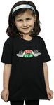 Absolute Cult Friends Girls Central Perk T-Shirt Black 12-13 Years