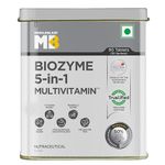 MuscleBlaze Biozyme Daily Multivitamin (90 Tablets) | 5-in-1 Supplement with Vitamins, Minerals, Joint, T-Booster Blend | With US Patent Published EAF®