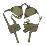 Shoulder Holster,Underarm Vertical Gun Holster Adjustable Strap for Outdoor Tactical Training