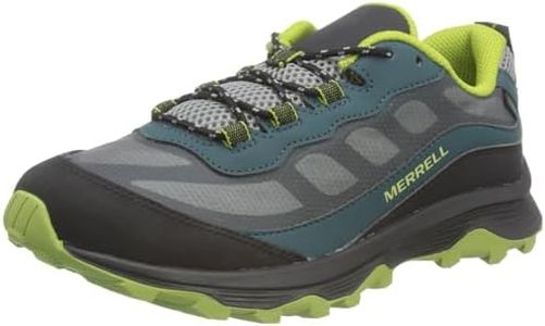 Merrell Moab Speed Low WTRPF, Scarpe da Escursionismo, Deep Green/Black, 30 EU
