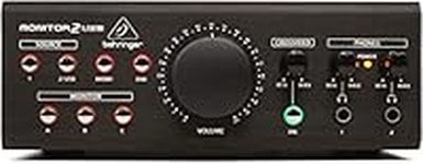 Behringer MONITOR2USB Speaker & Headphone Monitoring Controller w/USB Audio Interface