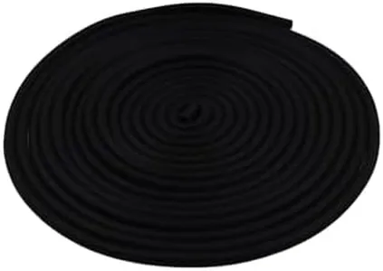 Backer Rod,EPDM Foam Caulk Saver,Black Concrete Expansion Joint Filler,TTZEZE Rubber Seal Strip for Gaps and Weather Stripping,1PCS Versatile Foam Backer Diameter 8mm/0.31''