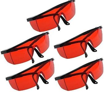 East Dental Protection Goggle Glasses for Dental Curing Whitening Light Lamp for Dentist by (5pcs)