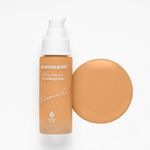 Mamaearth Glow Serum Light Coverage Matte Foundation For All Skin Types With Vitamin C & Turmeric For 12-Hour Long Stay - 08 Natural Glow - 30 Ml, Pack Of 1