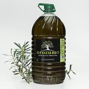 OROZUMO | Garrafa de 5 litros | Aceite de Oliva Virgen Extra | Variedad: Picual + Arbequina | Sierra Mágina, Jaén