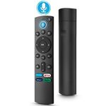 Replacement Remote for Sansui TV, Voice Remote Control Compatible with Fire TV Stick(2nd Gen/3rd Gen/4K/4K Max/Lite), Compatible with Fire TV Cube(1st Gen/2nd Gen/3rd Gen)