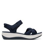 Clarks Arla Shore Navy Textile (26171742) UK-8