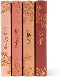 Juniper Books Little Women Book Set | Four-Volume Hardcover Book Set with Custom Designed Dust Jackets | Author Louisa May Alcott