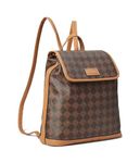 U.S. Polo Assn. Diamond Backpack, Brown/Tan, One Size, Diamond Backpack