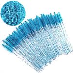 ZHIYE 100 pcs Eyelash Mascara Brushes, Wands Applicator Eyebrow Brush Makeup Kit, Eyebrow Castor Oil Brush Makeup Tool …