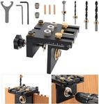 3 in 1 Pocket Hole Jig Kit,Woodwork