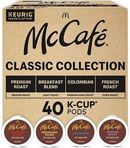 Keurig McCafé Classic Collection, Single Serve Coffee Keurig K-Cup Pods, Classic Collection Variety Pack, 40 Count