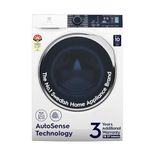 Electrolux 9kg/6kg 5 Star 40°C Vapour Wash, Wash to Dry EcoInverter Fully Automatic Front Load Washer Dryer, Scandinavian Design for Sustainable Clothing, White, UltimateCare 500, EWW9024P5WB