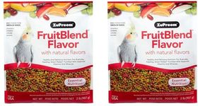 Fruitblend Medium 2 Pound (907g) - Pack of 2 - by Zupreem