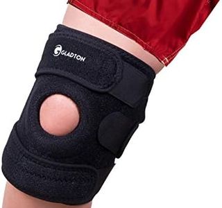 Gladton XL XXL XXXL 2XL 3XL 4XL Knee Brace Support. Plus Size Knee Braces for Knee Pain arthritis Meniscus Tear ACL LCL MCL Running. Adjustable Patella Stabilizer for Big Women Men Large Legs Thighs