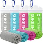 Sukeen [4 Pack Cooling Towel (40"x1