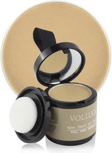 Hairline Powder for Women Men, VOLLUCK Root Touch Up Hair Powder Root Cover Up Hair Color Powder 0.35 Ounce, Hair Shadow Powder Cover Your Root Concealer, Bald Spots, Eyebrows, Medium Blonde