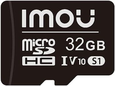 Imou 32GB Micro SD Card-Class 10 High Speed TF Flash Memory Card, Micro SD SDHC Card, Up to 100MB/s, UHS-I U1