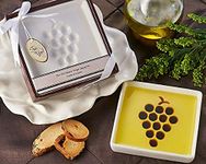 Artisano Designs "Vineyard Select" Olive Oil and Balsamic Vinegar Dipping Plate