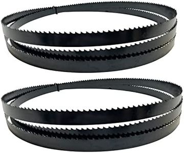 FOXBC 80 Inch x 1/2 Inch x 6 TPI Bandsaw Blade for Sears Craftsman 12" Band Saw - 2 Pack