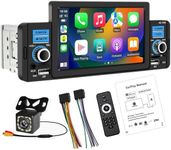 1 Din 5" Touch Screen Bluetooth Car