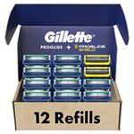 Gillette Men's Razor Blade Refills, 10 ProGlide Cartridges, 2 ProGlide Sheild Cartridges