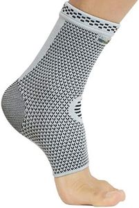 NEOtech Care Ankle Support Brace, Bamboo Fiber, Gray (Size XS, 1 Unit)