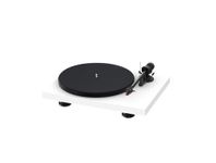 Pro-Ject Debut Carbon EVO, Audiophile turntable with Carbon Fiber tonearm, Electronic Speed Selection and pre-mounted Ortofon 2M Red phono cartridge (Satin White)