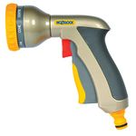 HOZELOCK - Multi-Jet Spray Gun Plus : Ergonomic, Extremely Compact Metal Multi-task Gun for Ease of Use, Lockable: 9 Spray Patterns [2691P6001]