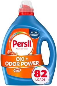 Persil Advanced Clean Oxi+Odor Power, Laundry Detergent Liquid, 82.5 Fl Oz, 82 Loads, Ultra Concentrated Laundry Soap, Fights Tough Stains and Odors, All Water Temperatures, HE Safe