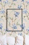 A WALLS DREAM 1000 Cm Blue Climbers Wallpaper