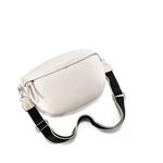 Aubiezoey Anti Theft Crossbody Bag for Women PU Leather Fanny Packs Women Crossbody Purse, Fashion Belt Bag Sling Bag for Work School Travel Waist Bum Bag, Mothers Day Birthday Gifts for Women, Beige