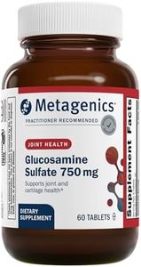 Metagenics Glucosamine Sulfate 750 mg - Joint Support, Mobility & Cartilage Supplement* - with VIT C - Support Joints* - Non-GMO & Gluten-Free - 60 Tablets