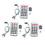 HiLetgo 3pcs HX1838 VS1838 NEC Infrared Wireless Remote Control IFR Sensor Module with Cable