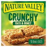 Nature Valley Crunchy Oats & Honey Cereal Bars, 5 x 42g