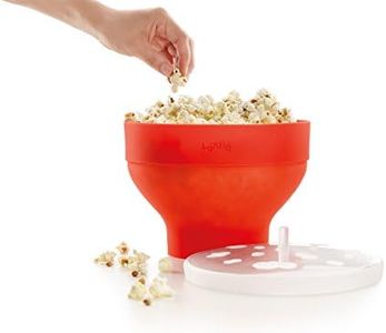 Lékué 0200226R10M017 - Popcorn Maker, 1-Piece Red