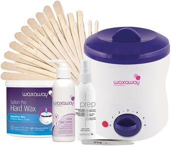 Waxaway Professional Hard Waxing Kit - The Complete Hair Removal Solution for Salon Quality Smoothness from the Comfort of your Own Home
