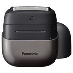 Panasonic Compact Shaver for Men and Women, On-The-Go Travel Razor with 3-Blade Cutting System and USB-C Charging, Wet/Dry - ES-CM3A-K