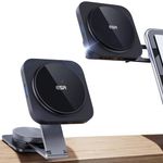 ESR HaloLock for MagSafe Car mount Charger Dashboard/Tesla [15W Fast Charging], MagSafe Wireless Car Charger for iPhone 15/14/13/12 Series, Tesla Touchscreen Car Mount Charger, Black