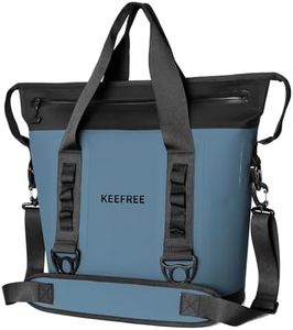 KEEFREE Tote Cooler 20 Can Insulated Soft Cooler Bag Waterproof Handbag Shoulder Bag for Lunch Drink Beverage Picnic BBQ Beach Hiking Fishing Camping Travel