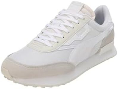 PUMA Mixte Future Rider Play on Chaussure de Piste d'athlétisme, White-Nimbus Cloud, 43 EU