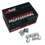 CKAuto P Style 1/4oz, 0.25oz Lead Clip on Wheel Weights, Uncoated, 50Pcs/Box