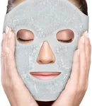 PerfeCore Facial Mask Get Rid of Puffy Eyes Migraine Relief, Sleeping, Travel Therapeutic Hot Cold Compress Pack Gel Beads, Spa Therapy Wrap for Sinus Face Puffiness Headaches Gel Mask