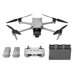 DJI Air 3 Fly More Combo with DJI RC-N2 Remote Controller, Drone with Camera for Adults 4K HDR, Medium Tele & Wide-Angle Dual Primary Cameras, 46-Min Max Flight Time, 48MP, O4, Two Extra Batteries